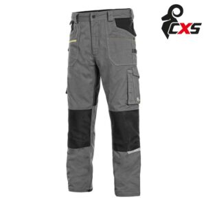 Spodnie Canis CXS Stretch Szare Przód
