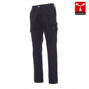 Spodnie Payper Forest Stretch Navy Blue Przód Kąt